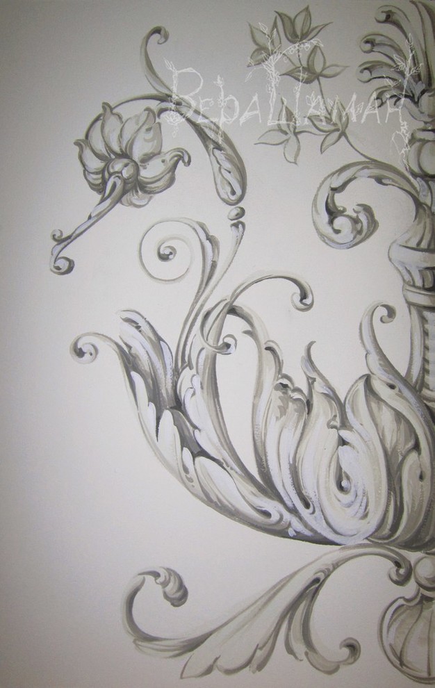 Роспись стен (разные проекты)