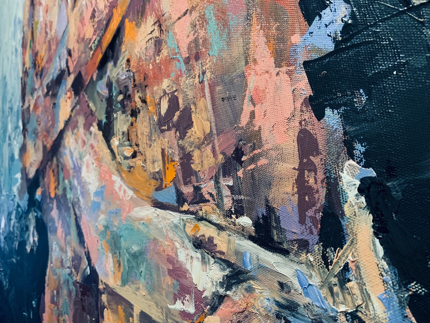 Обложка проекта: Интерьерная картина «Пиксельная любовь»