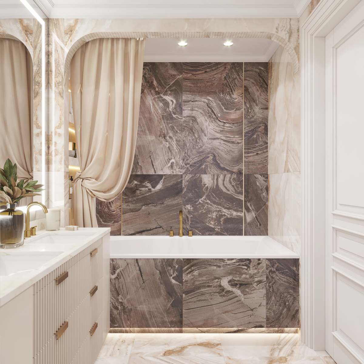 Проект квартиры 130 кв.м. 2021г.