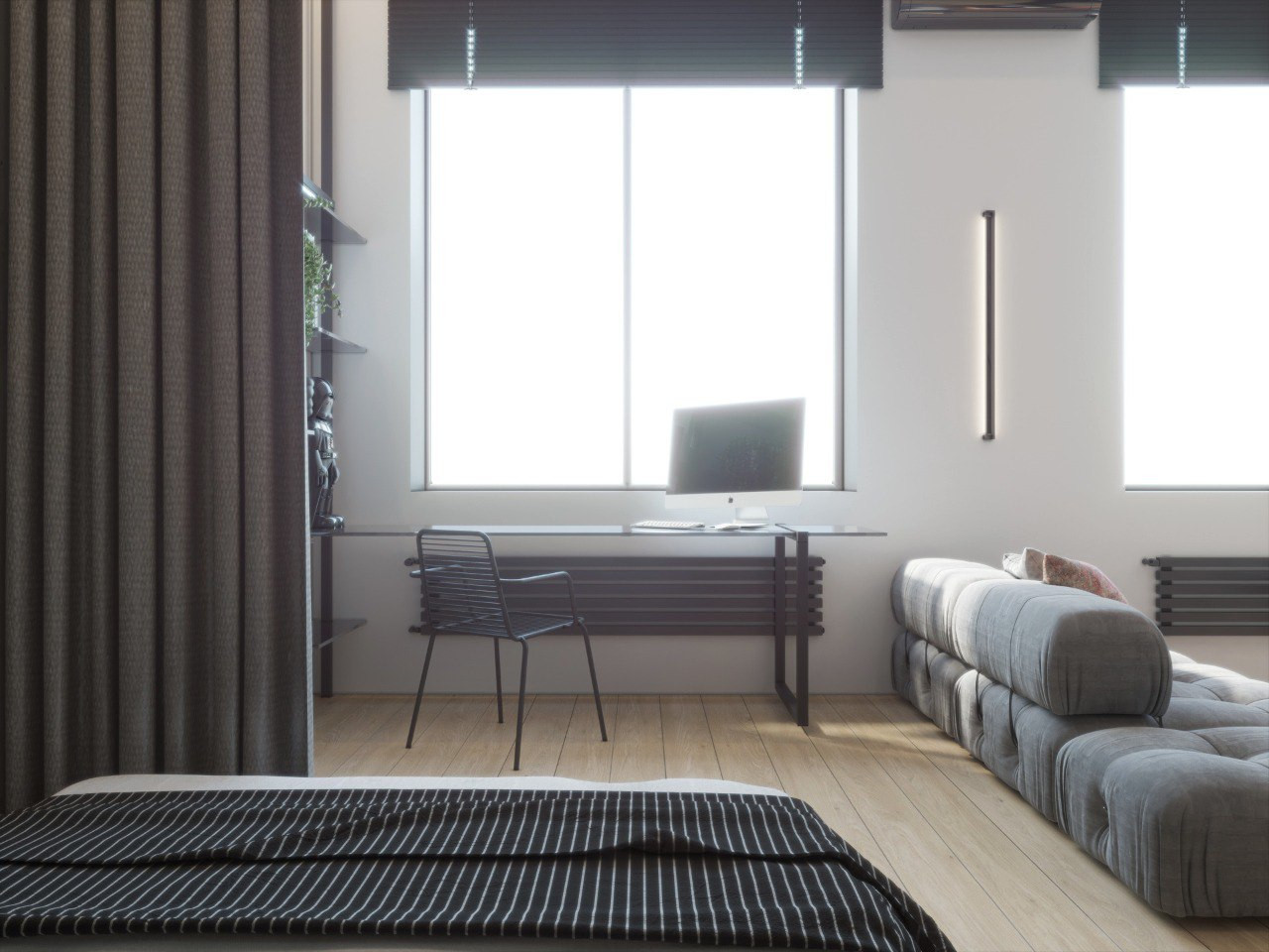 Обложка проекта: Квартира-студия, Москва