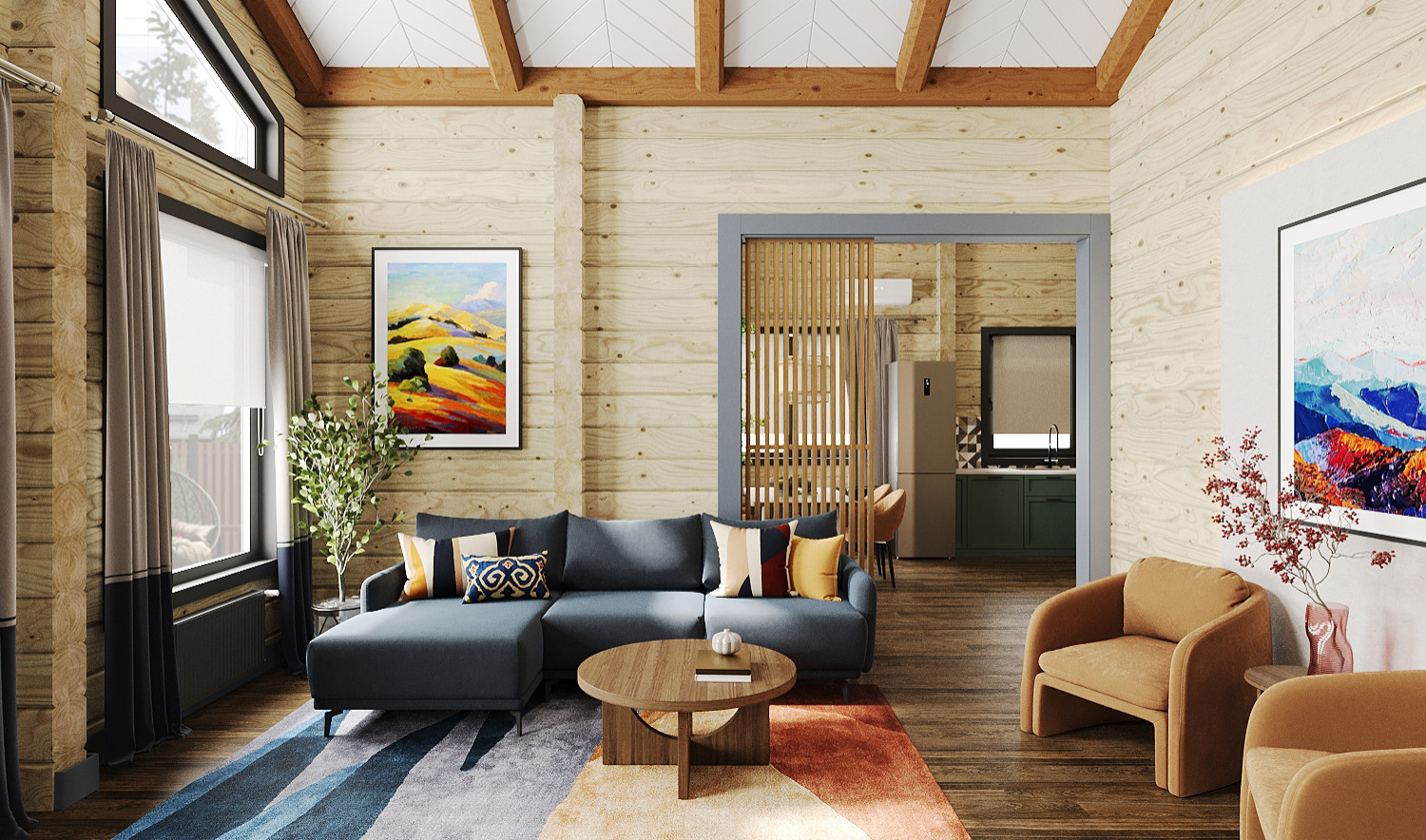 КП ЗАПОВЕДНИК. БАРС. Дом 115 м2