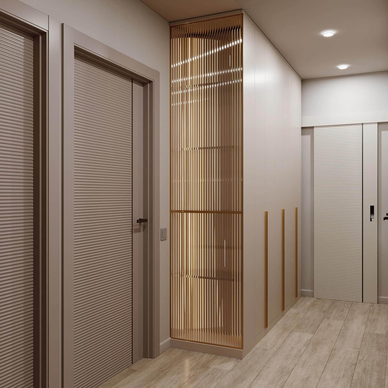 Прихожая в доме серии П-44