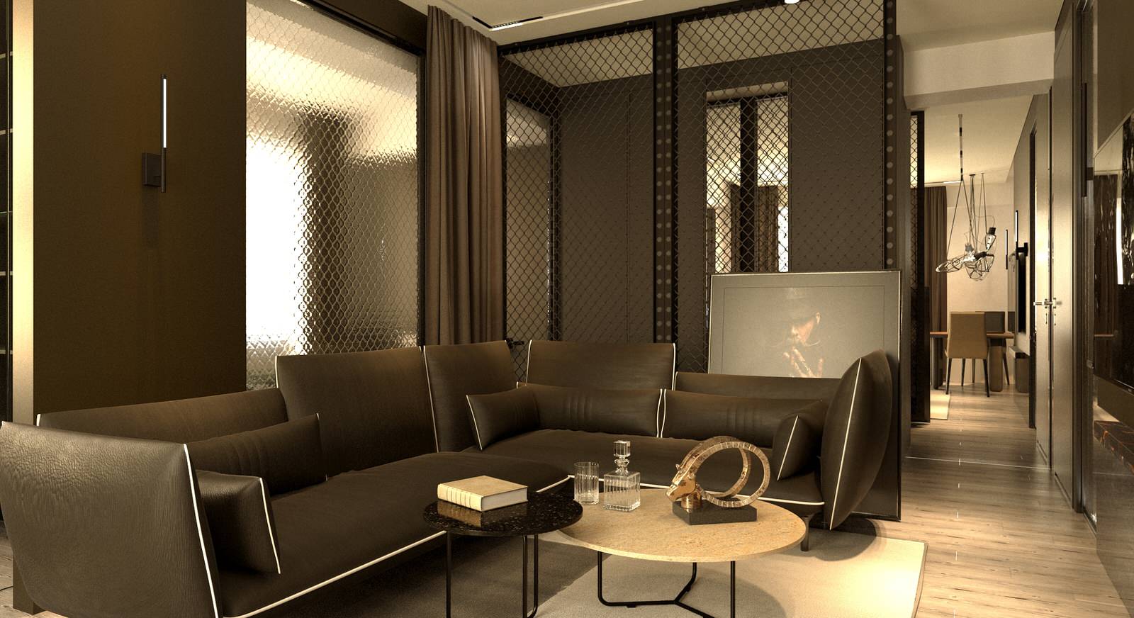 Обложка проекта: Нуарный интерьер