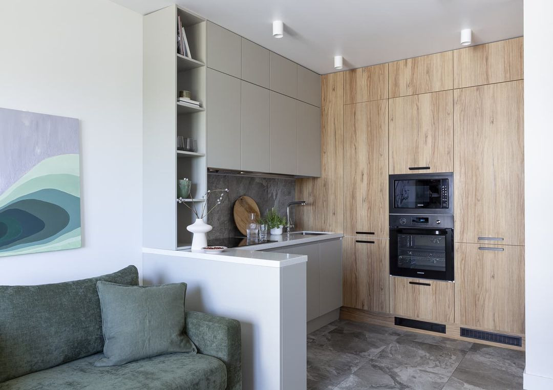 Кухня-гостиная 18м2