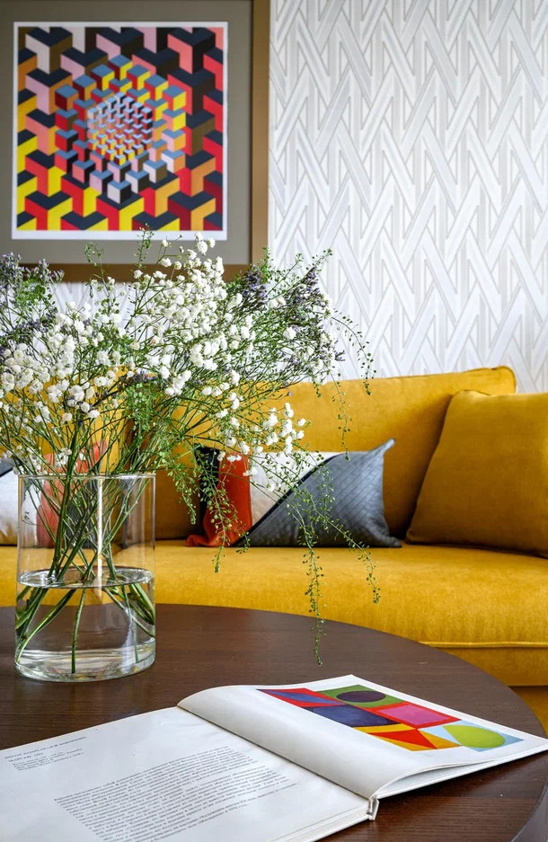 Обложка проекта: Квартира "По мотивам Виктора Вазарелли"