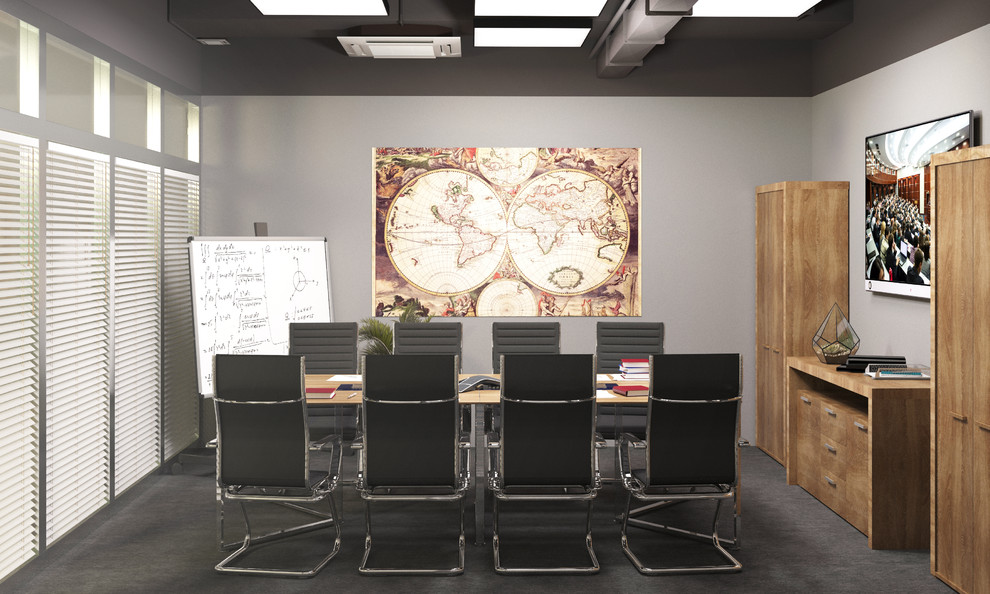 Обложка проекта: Проект офисного помещения для компании "Пермсоль"