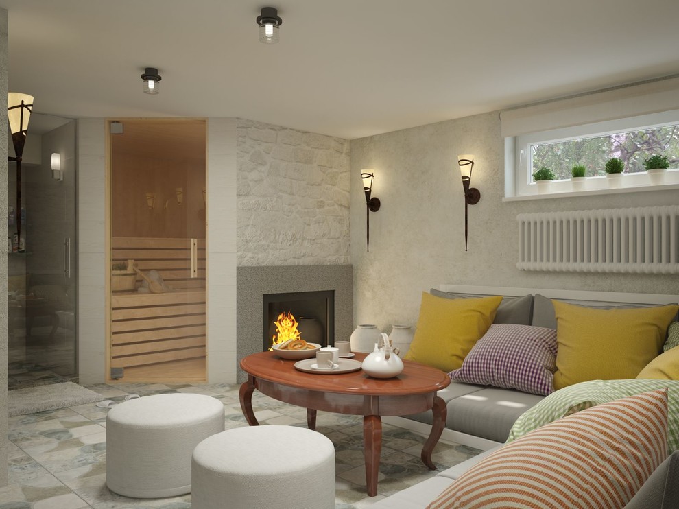 Сочетание в стилей в таунхаусе в Николино