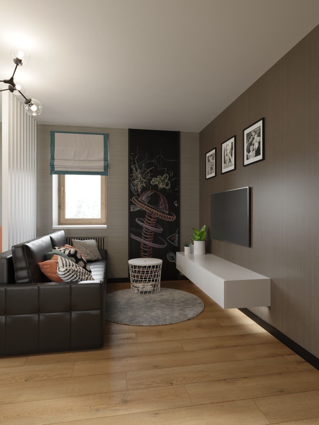 Коттедж 4 этажа