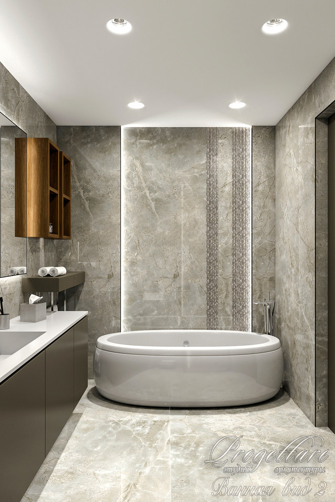 Дизайн квартиры 115 м.кв. в Санкт-Петербурге, в ЖК "Смольный проспект"