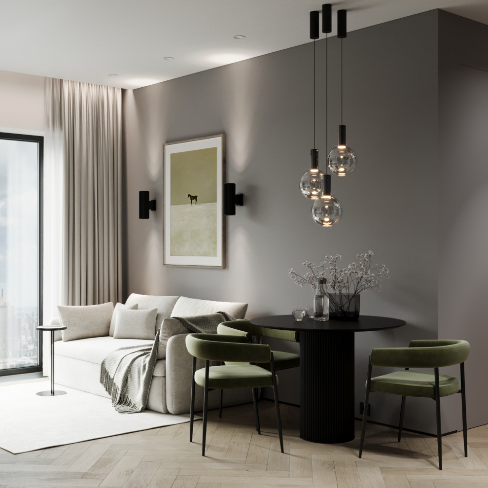 Обложка проекта: Двухкомнатная квартира 40 кв.м.