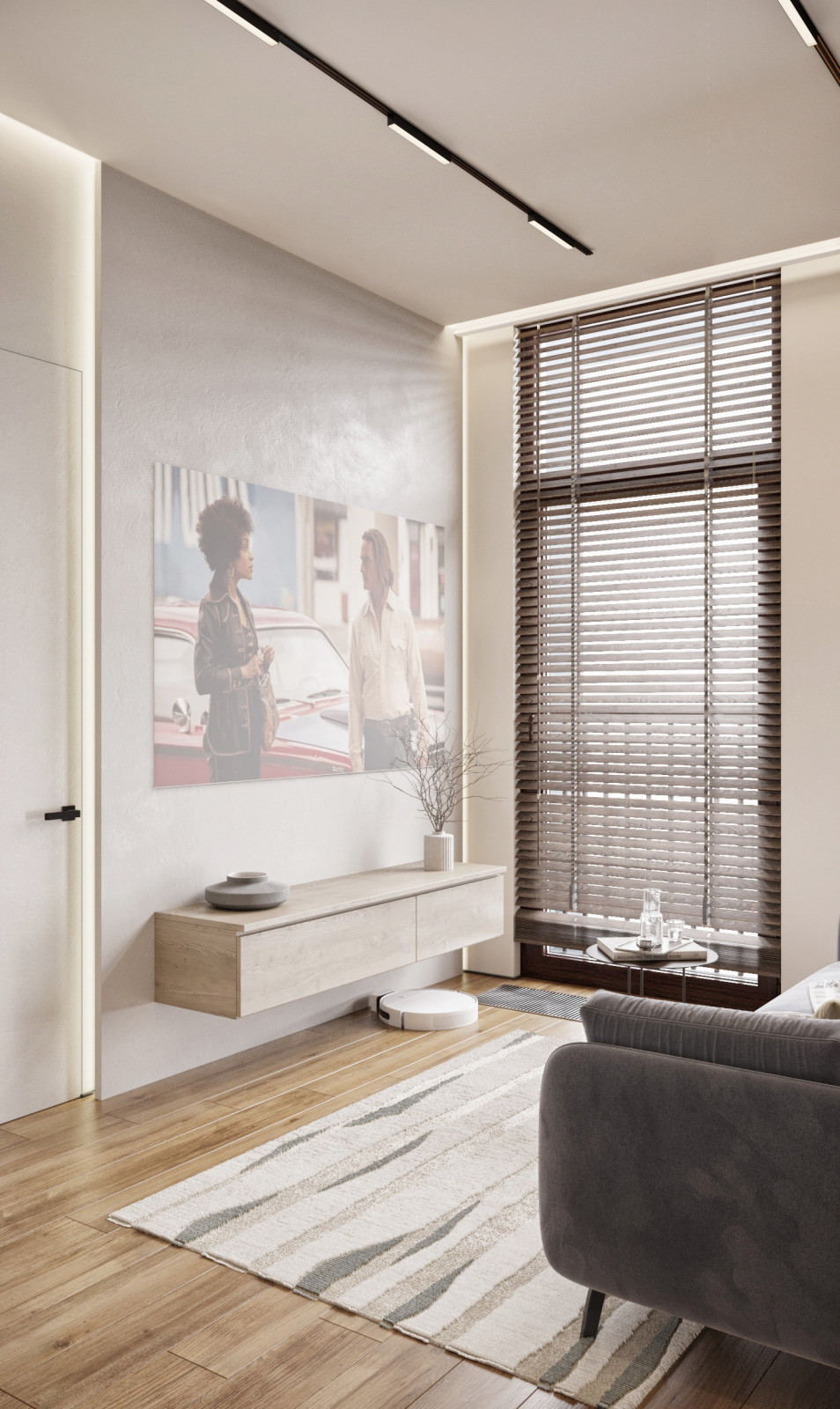 Проект двухкомнатной квартиры 72 м²