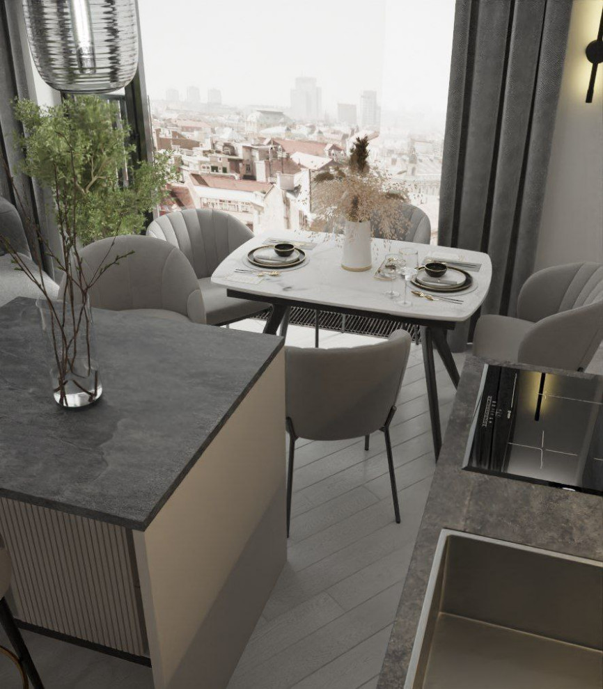 Евродвухкомнатная квартира на Кутузовском, Москва