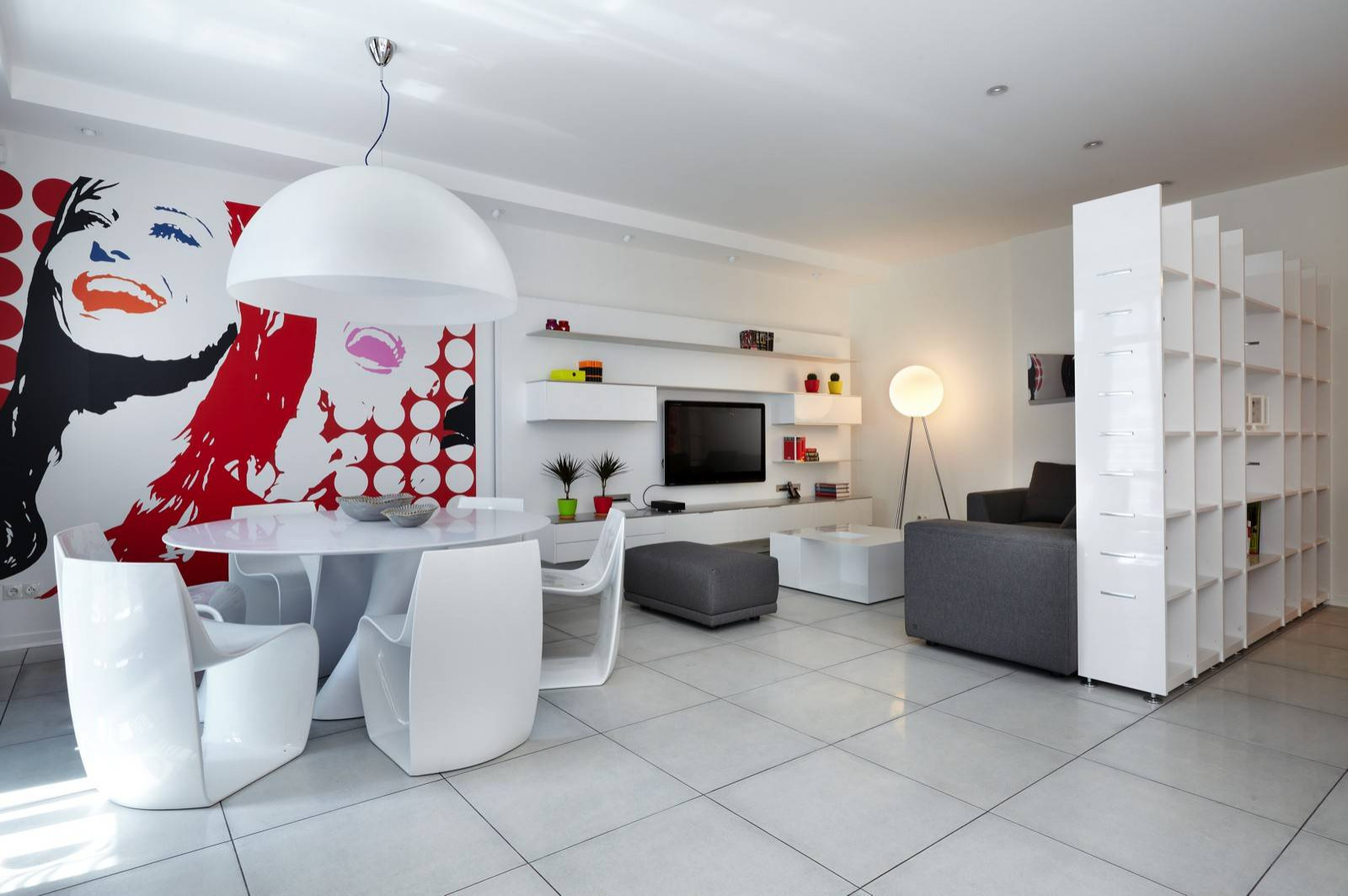 Дизайн интерьера квартиры в Ницце