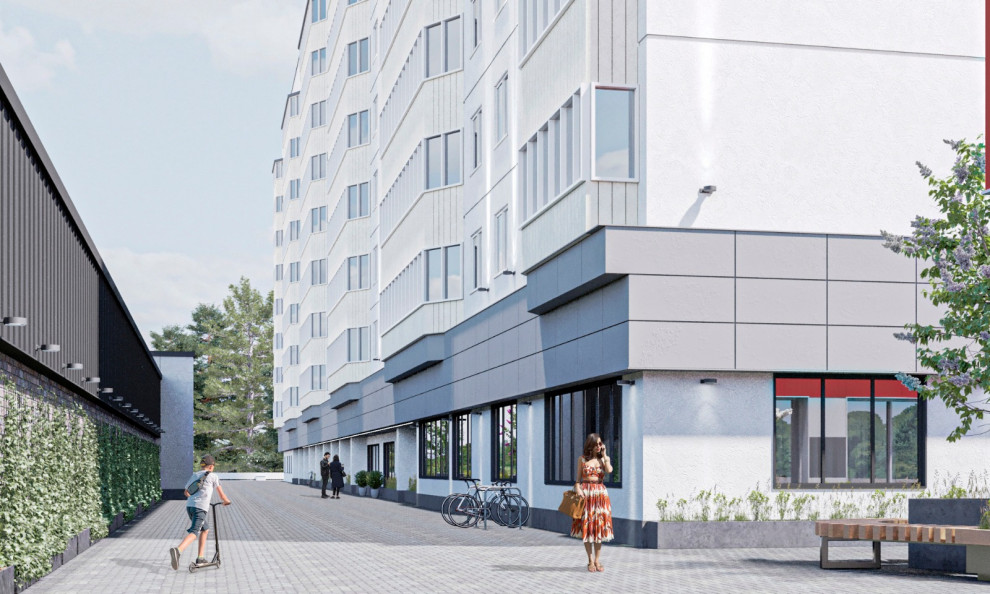 Места общего пользования комплекса апартаментов