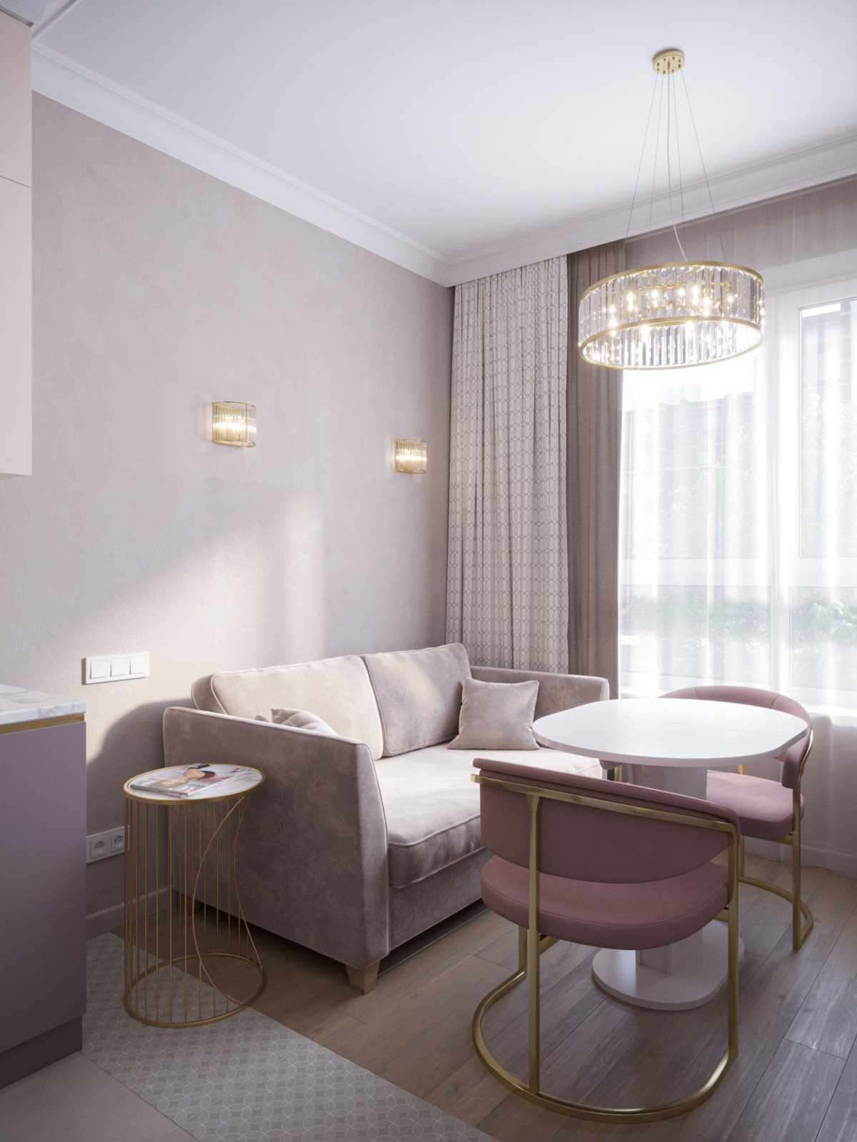 Кухня-гостиная