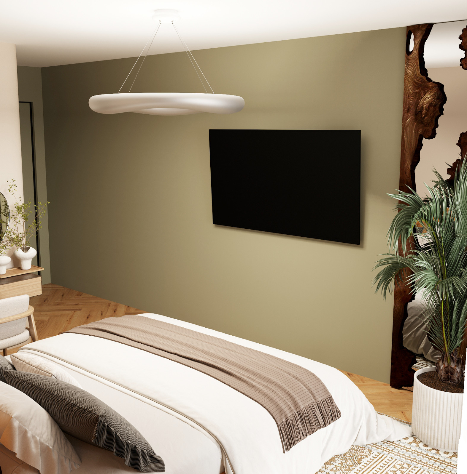 ВИЗУАЛИЗАЦИЯ ИНТЕРЬЕРА В ТЕПЛЫХ ТОНАХ