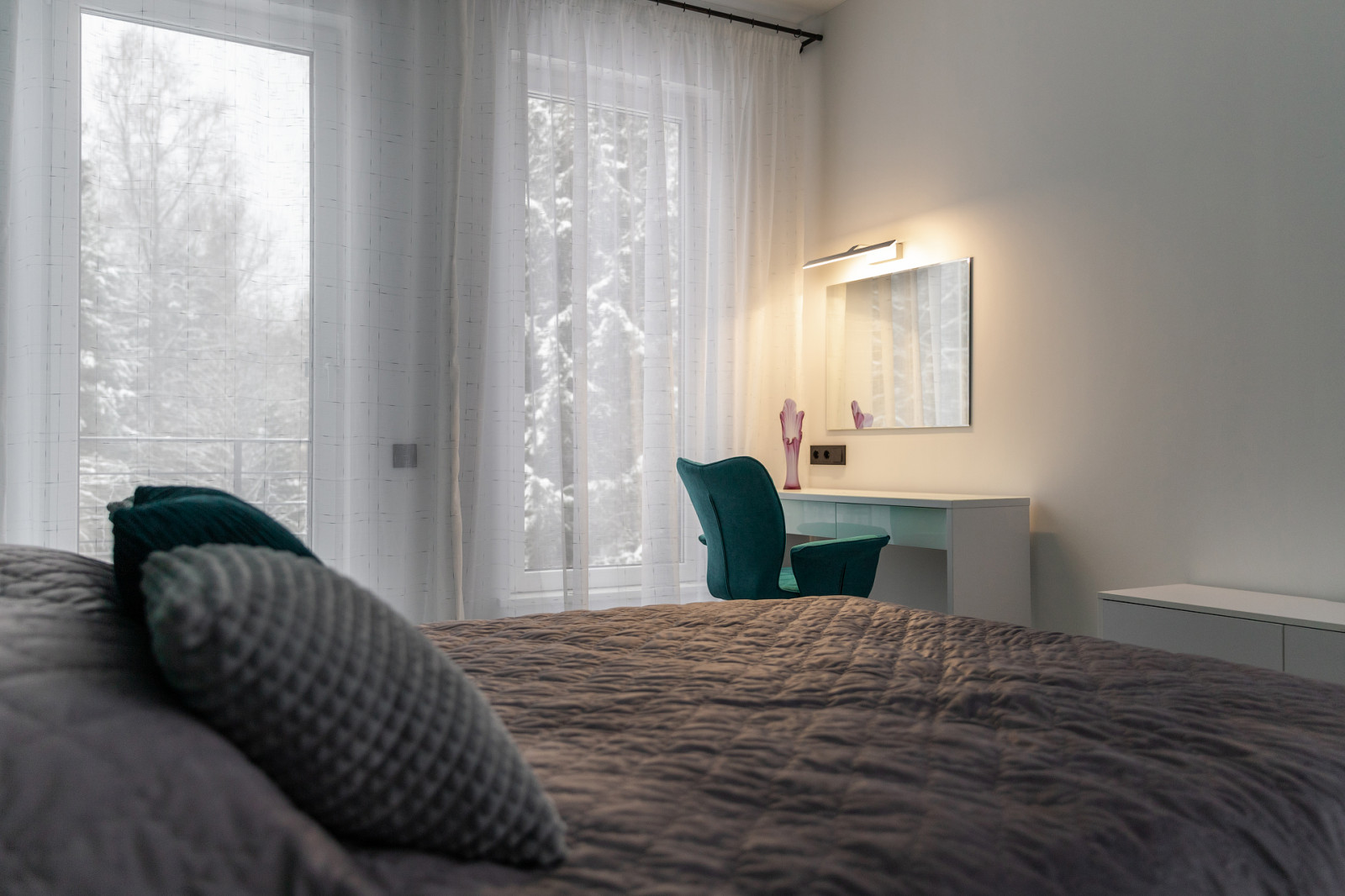 Дом в Назарьево 175 кв. м. Проектные решения 1-го этажа.