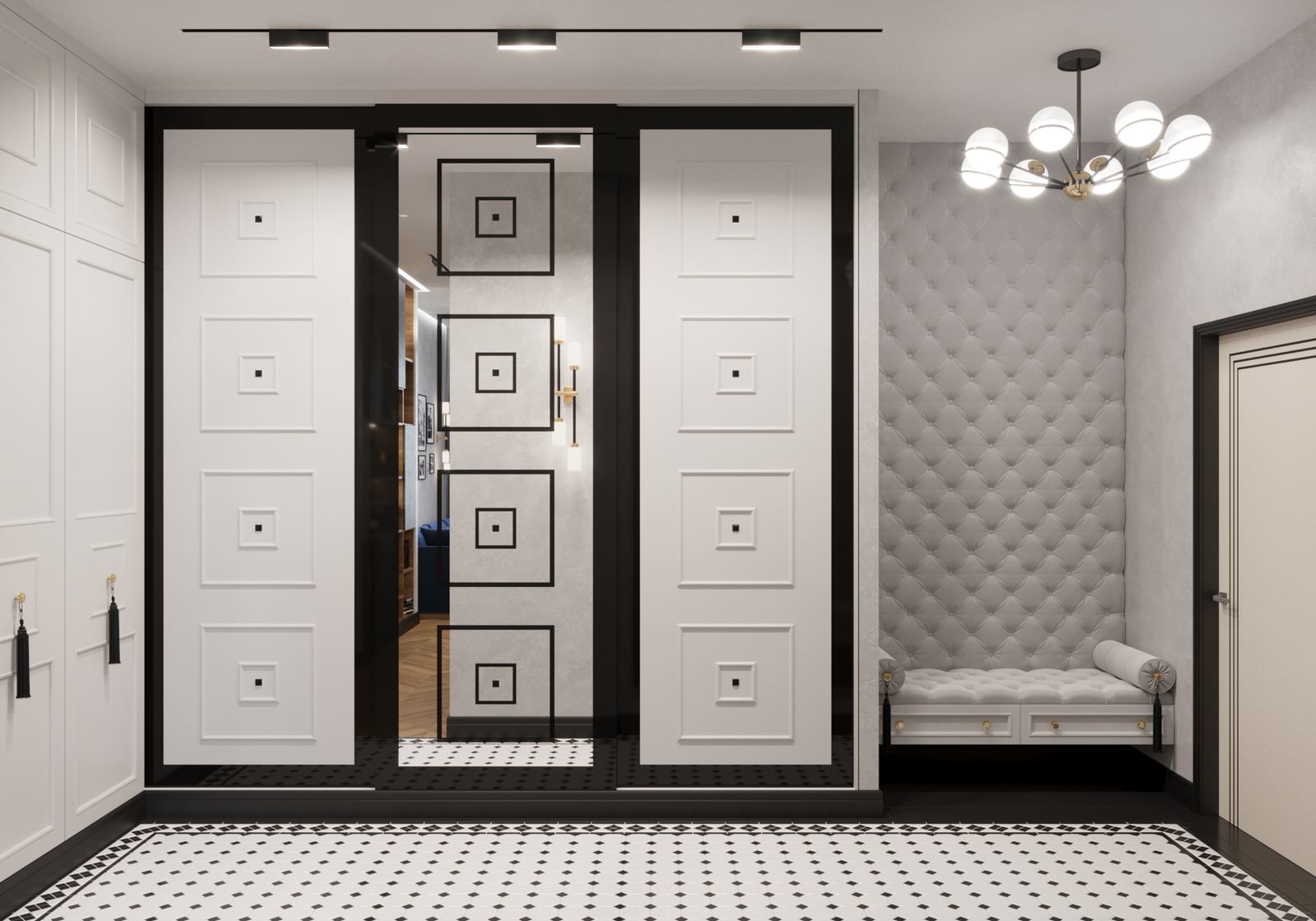 Дизайн проект квартиры в ЖК Петровский квартал на воде