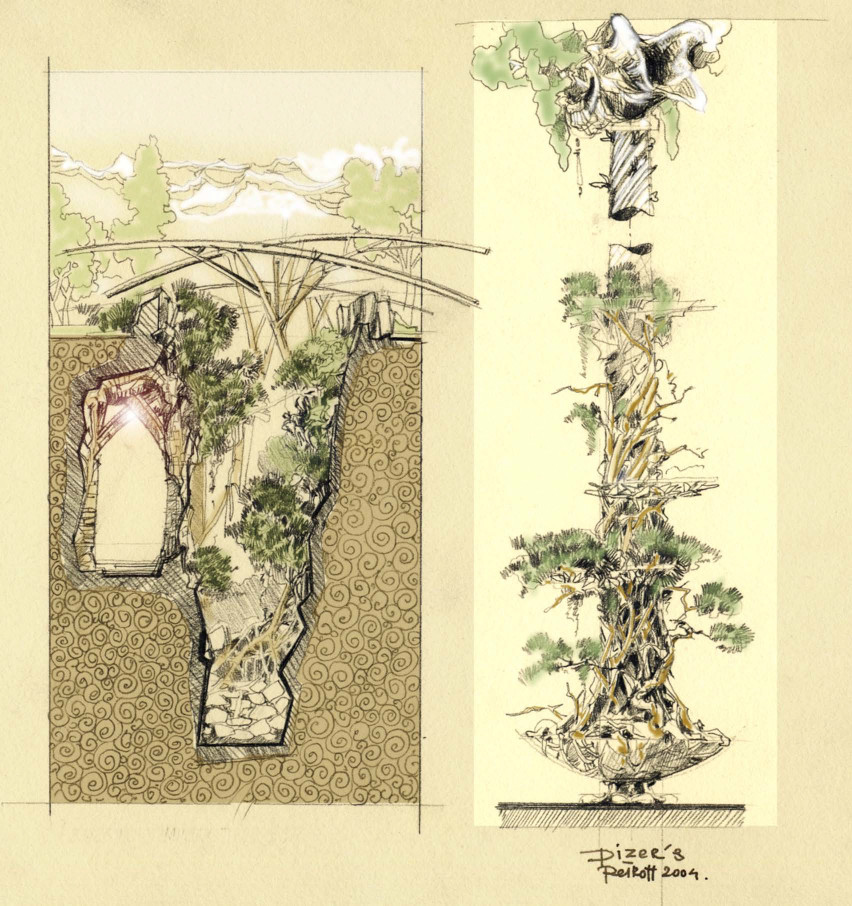 Эскизы - ландшафтный дизайн