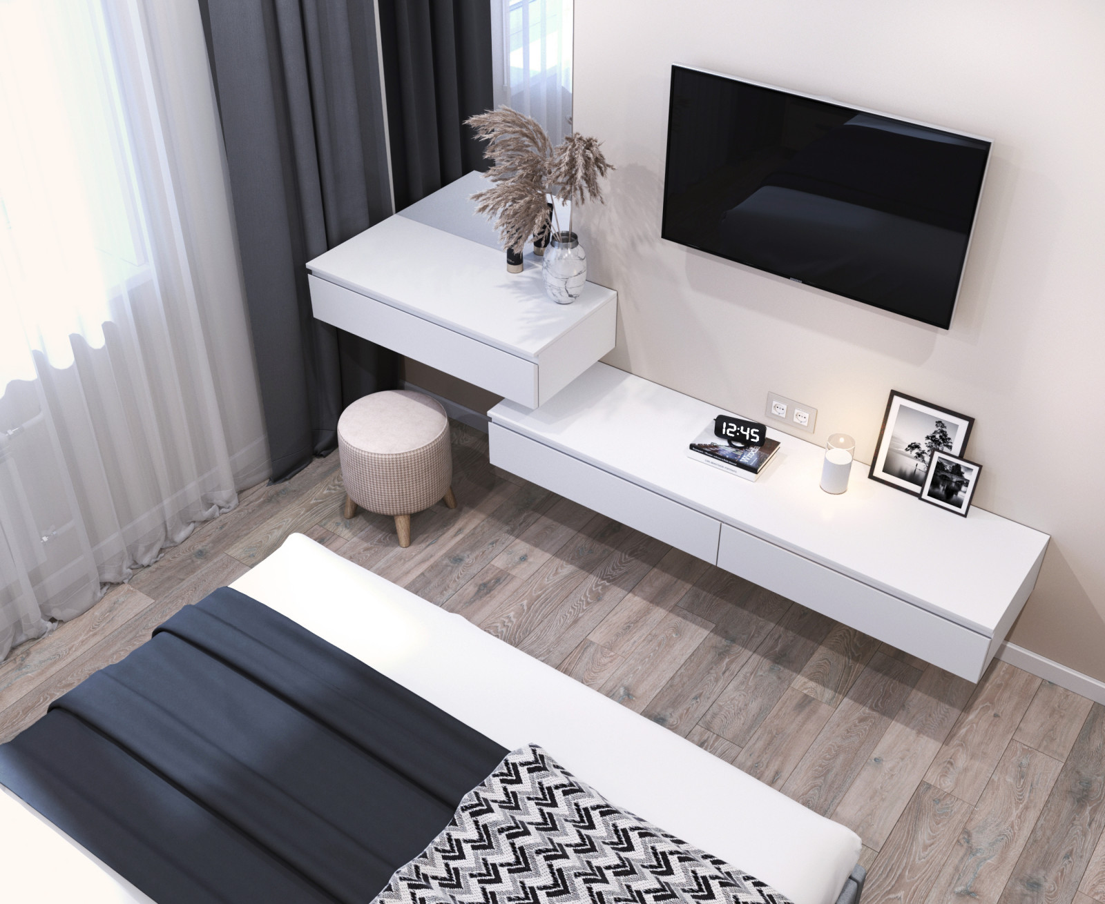 Дизайн-проект квартиры 76 кв.м, г.Тверь