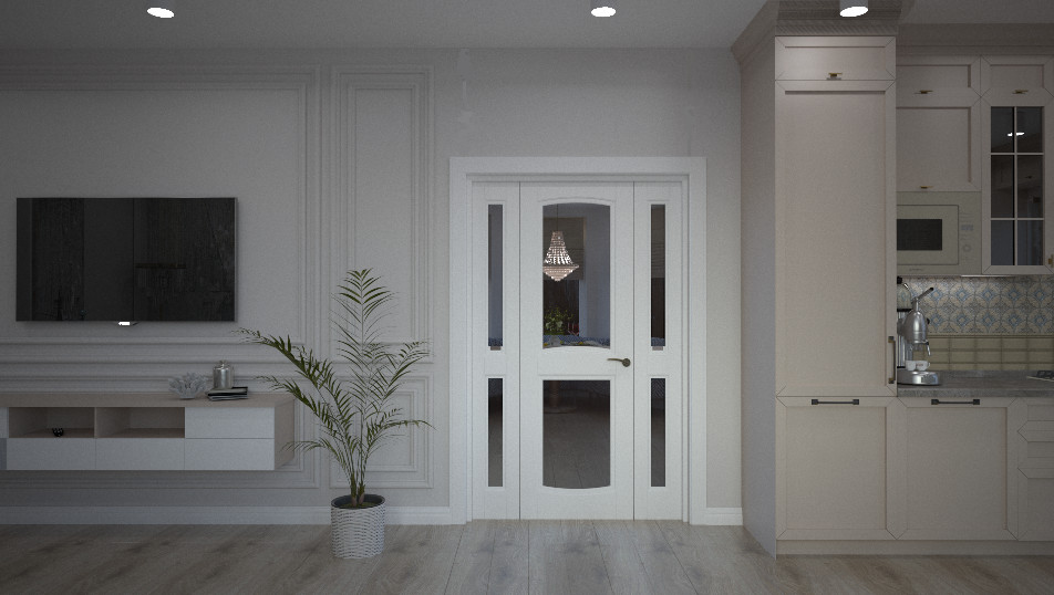 Проект загородного дома (1 этаж).