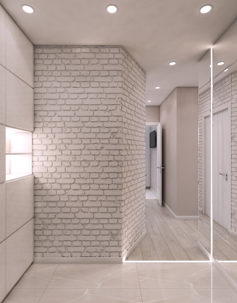 Проект 2-комнатной квартиры для молодой девушки