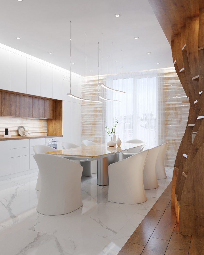 Квартира с волнами