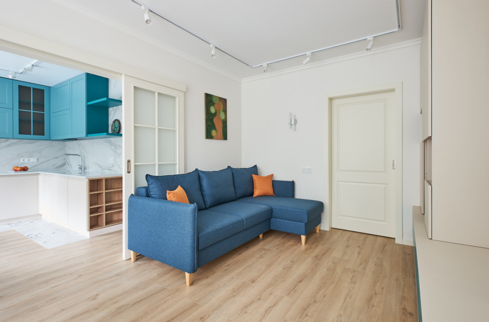 Интерьер трехкомнатной квартиры 83м2 _ ZeLBor