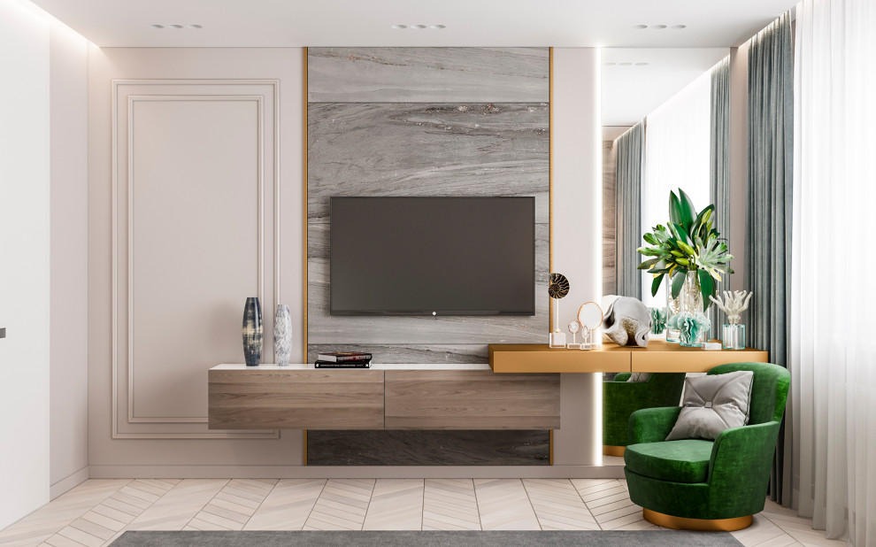 Дизайн-проект квартиры в г.Симферополь,  Жигулина Роща