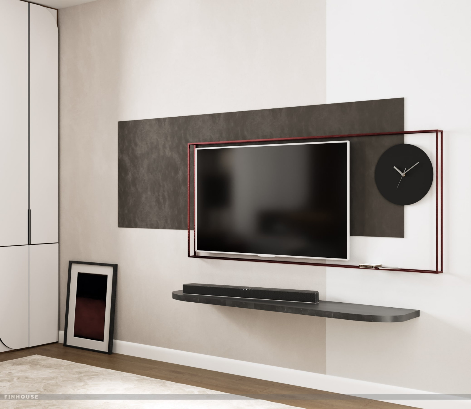 Проект двухкомнатной квартиры (57 м²) в Санкт-Петербурге