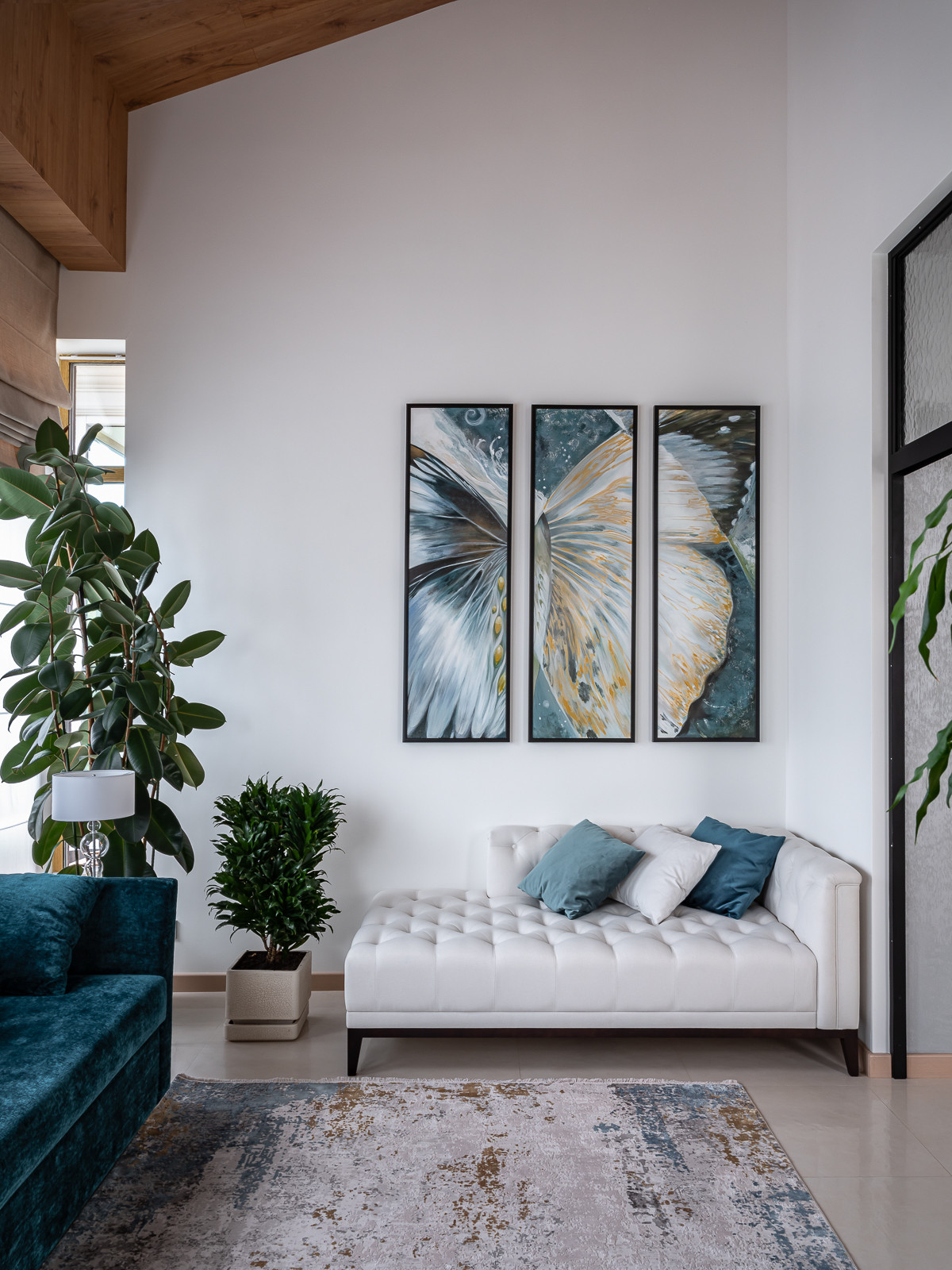 До и после: Преображение гостиной в загородном доме