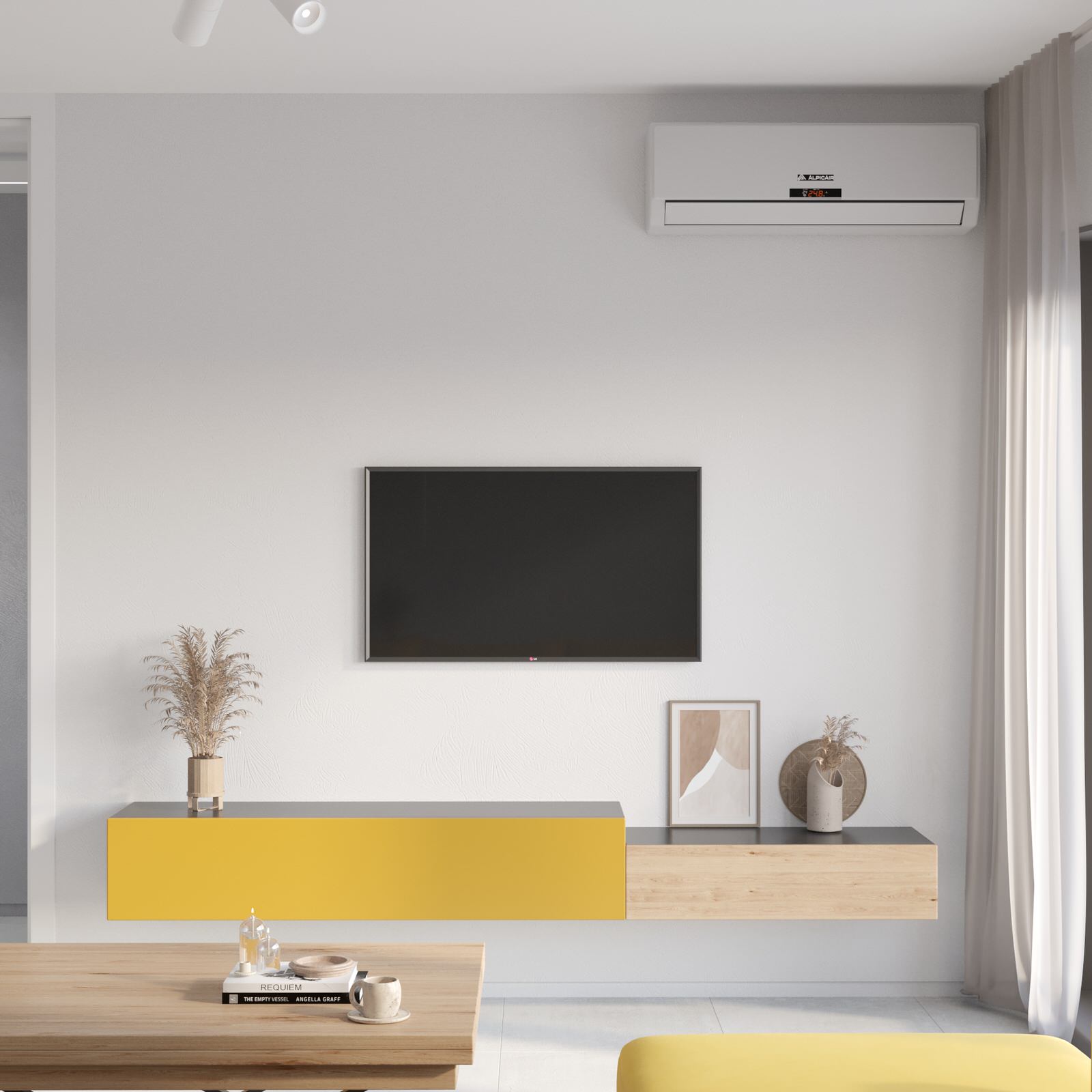 Дизайн проект для семьи из четырех человек