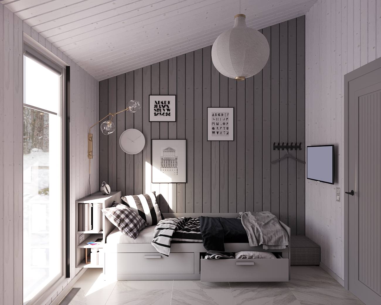 Дизайн интерьера модульного дома