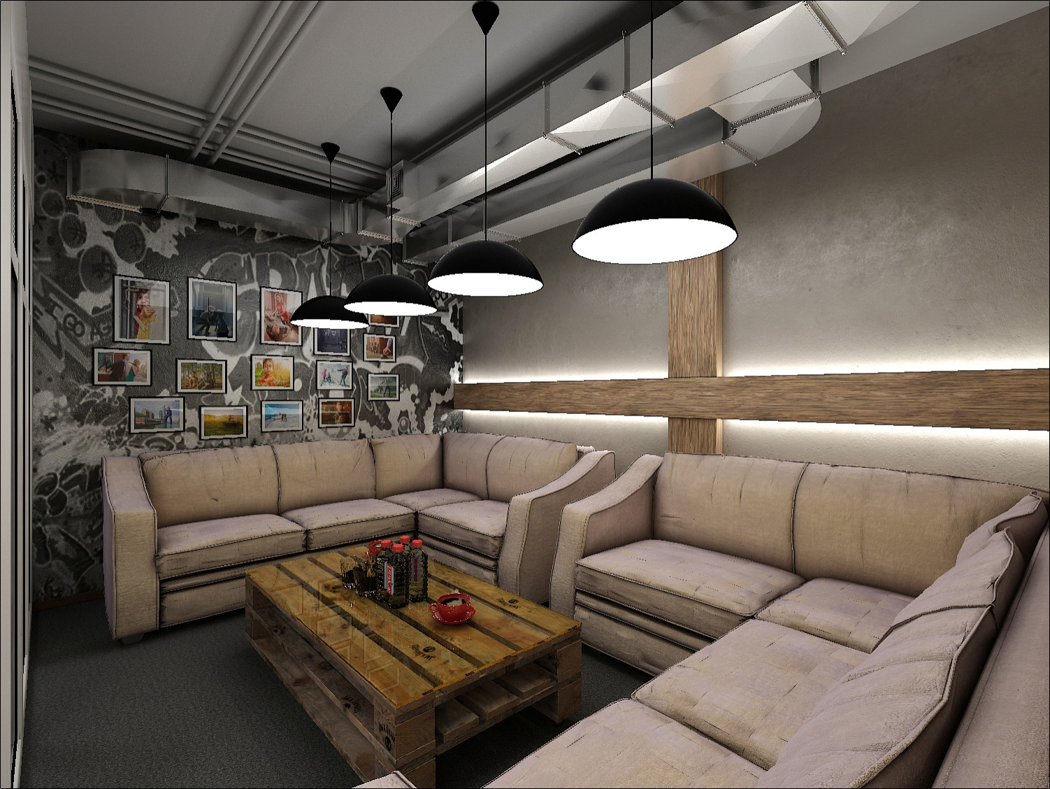 Дизайн офиса компании "Ticketland"