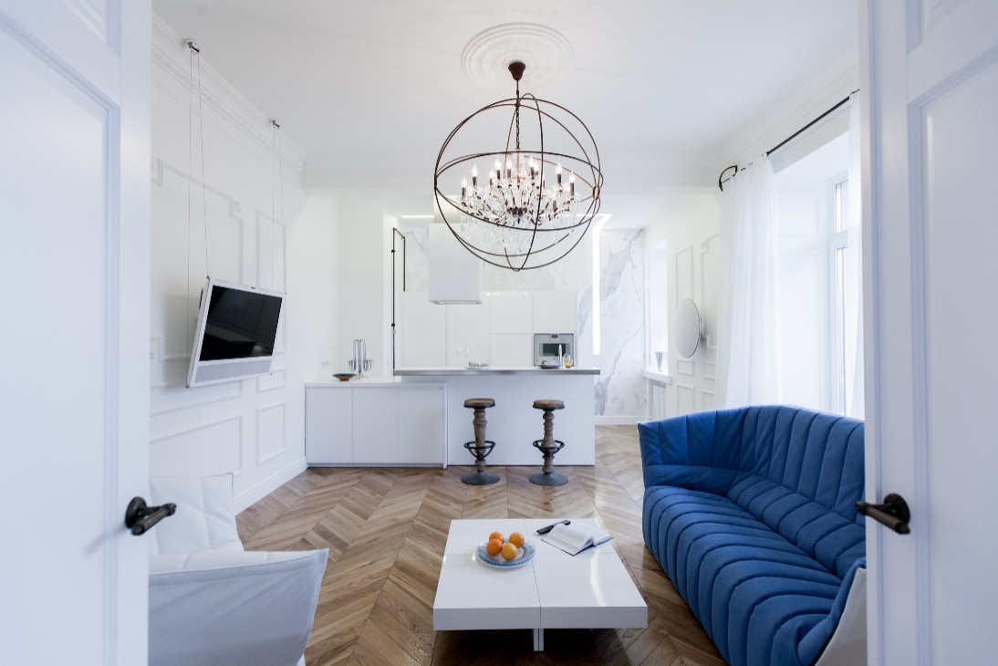 Дизайн квартиры в сталинской высотке