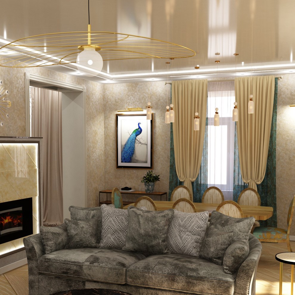 Эклектичная классика загородного дома