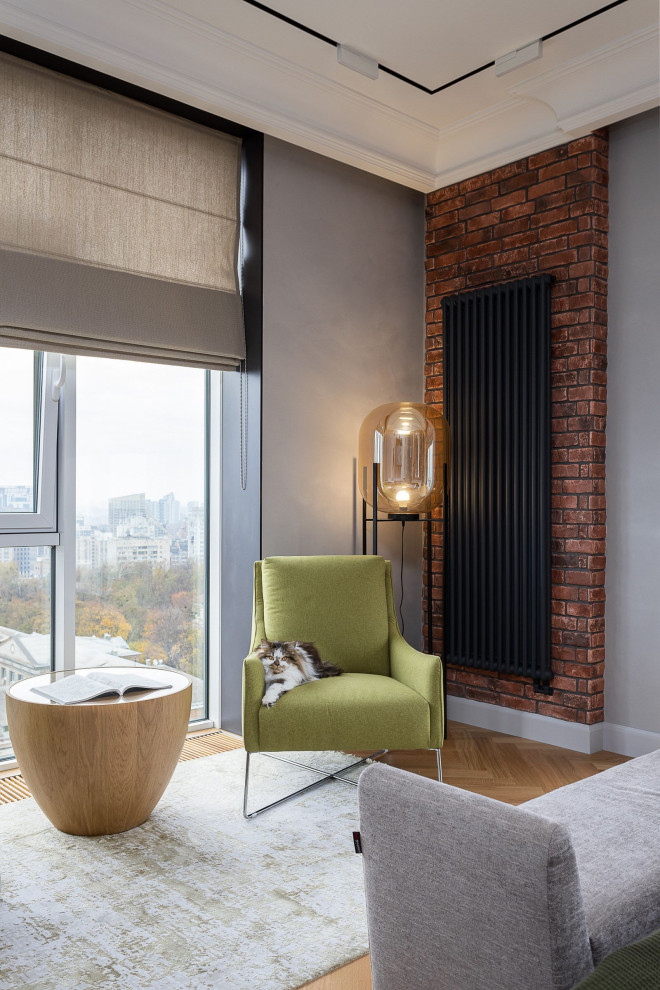 Квартира с яркими акцентами в интерьере