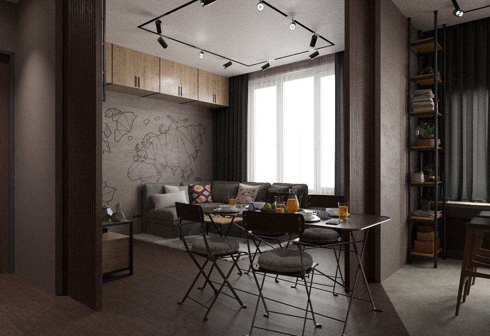 Небольшая квартира в стиле лофт