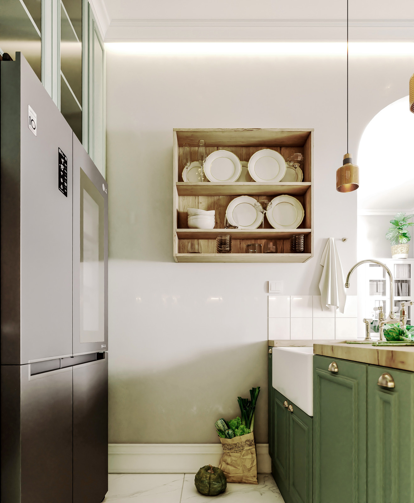 Частный дом в деревне Семивраги