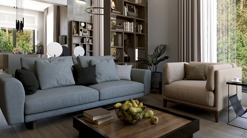 Терраса в сосновом бору