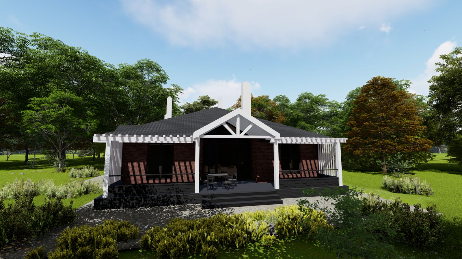 Проект одноэтажного дома