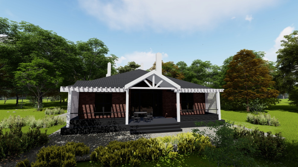 Проект одноэтажного дома