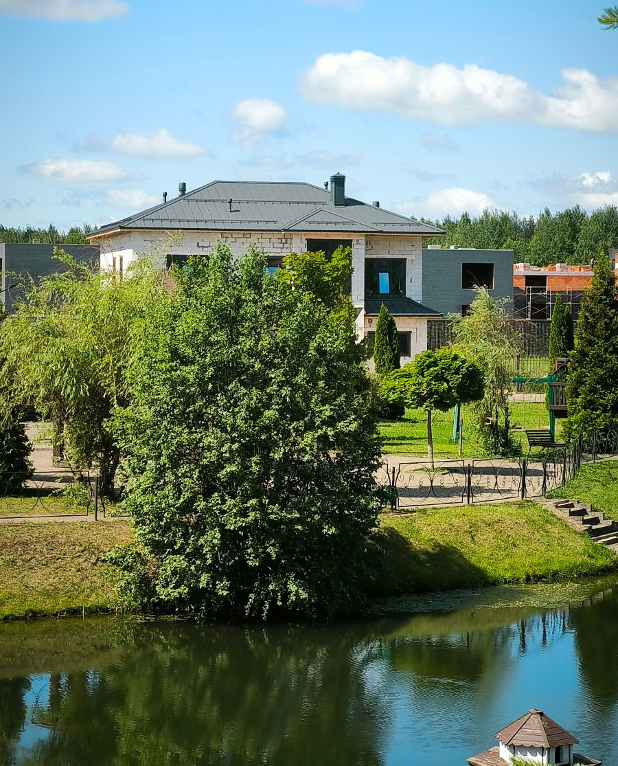 Обложка проекта: Современный дом с баней и террасой