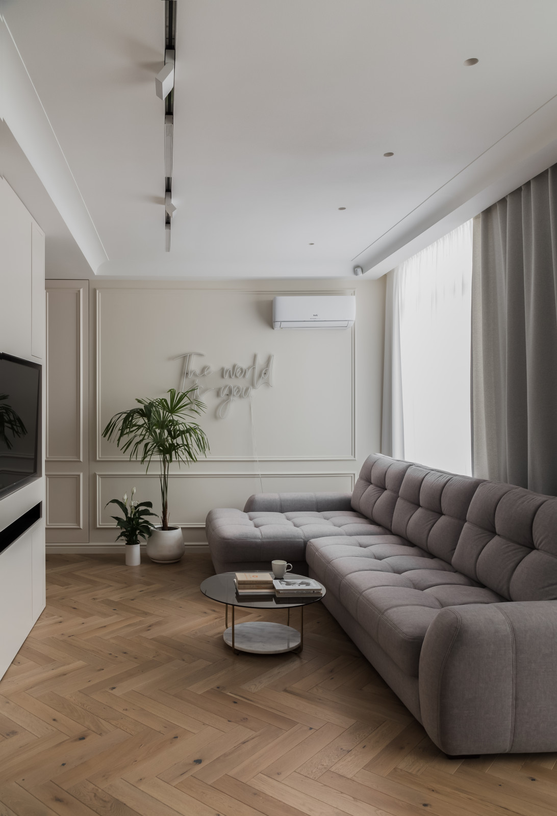 Квартира в мятных тонах