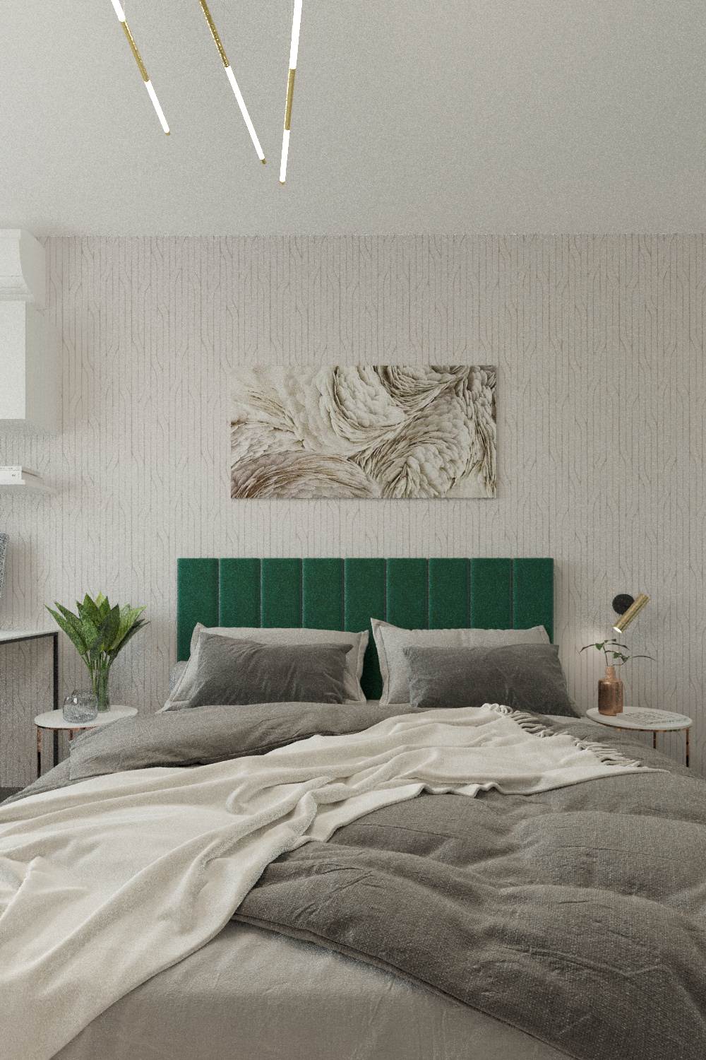 Трёхкомнатная квартира в Жк Царицынский