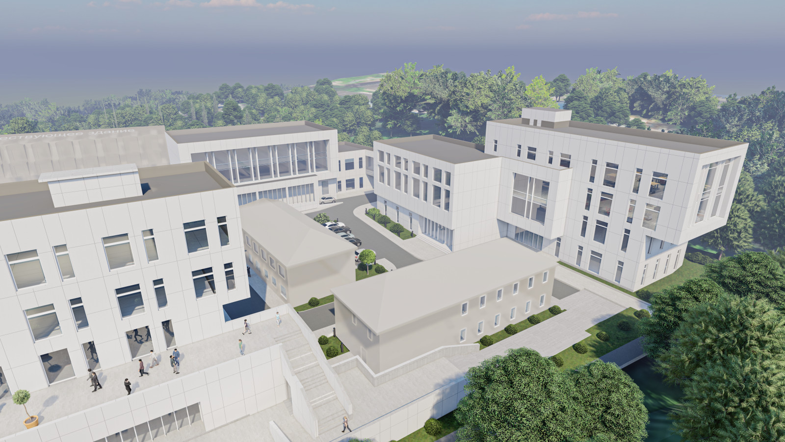 Общественный комплекс зданий