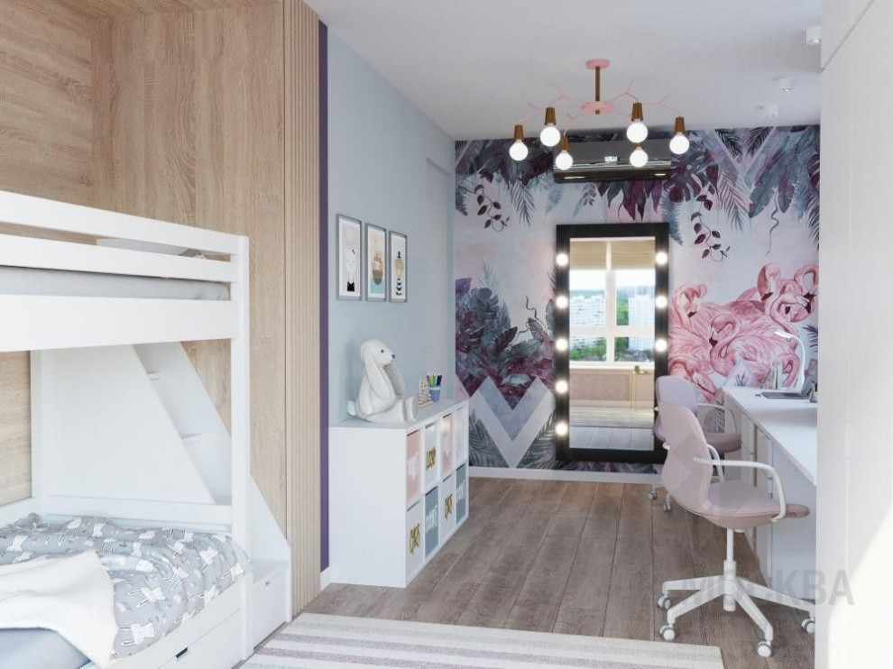 Дизайн-проект трехкомнатной квартиры 80 кв.м в ЖК «Аннино парк»