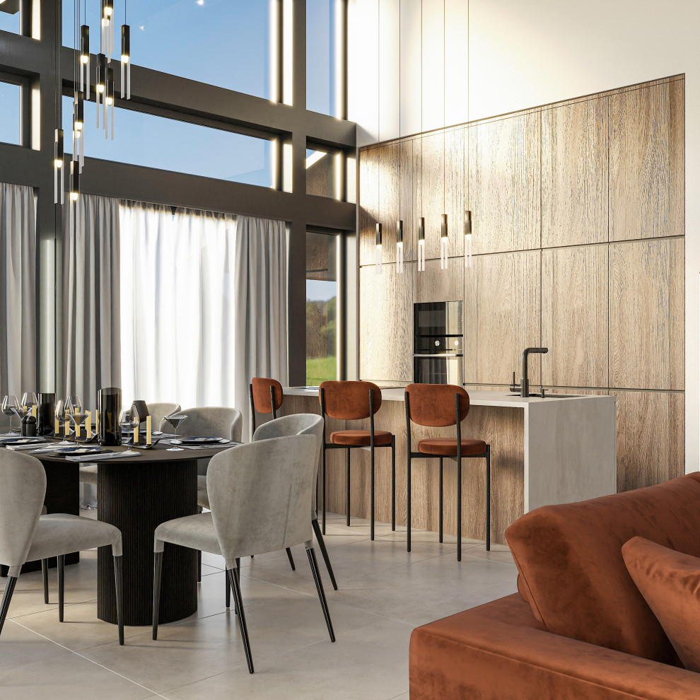 Дизайн интерьера частного дома ""Лаконичная гармония".