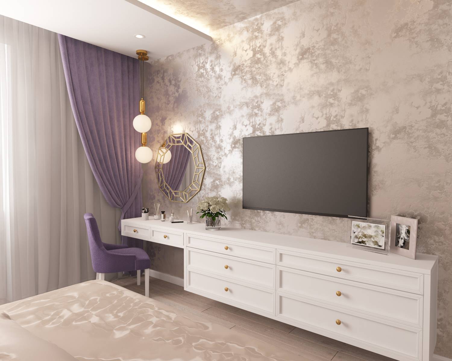 Обложка проекта: Дизайн 2-х комнатной квартиры в ЖК "Гарантия", г.Краснодар