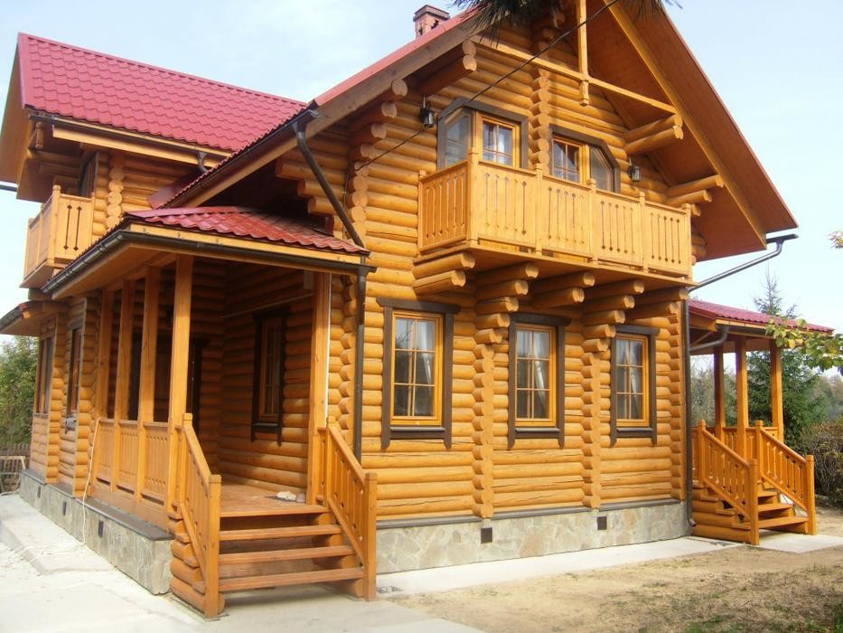 Монтаж сруба в "Завидово"